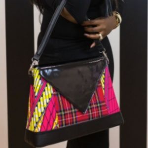 COPY - Tartan Lady Bag with Patent Leather Flap